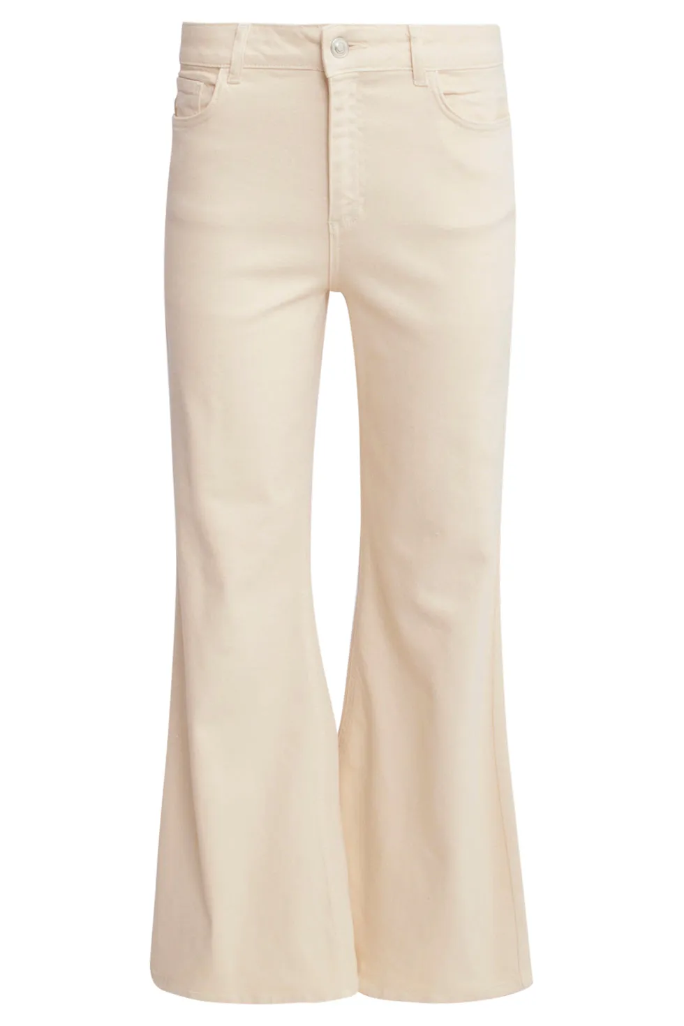 25206  Flared Jeans | sand