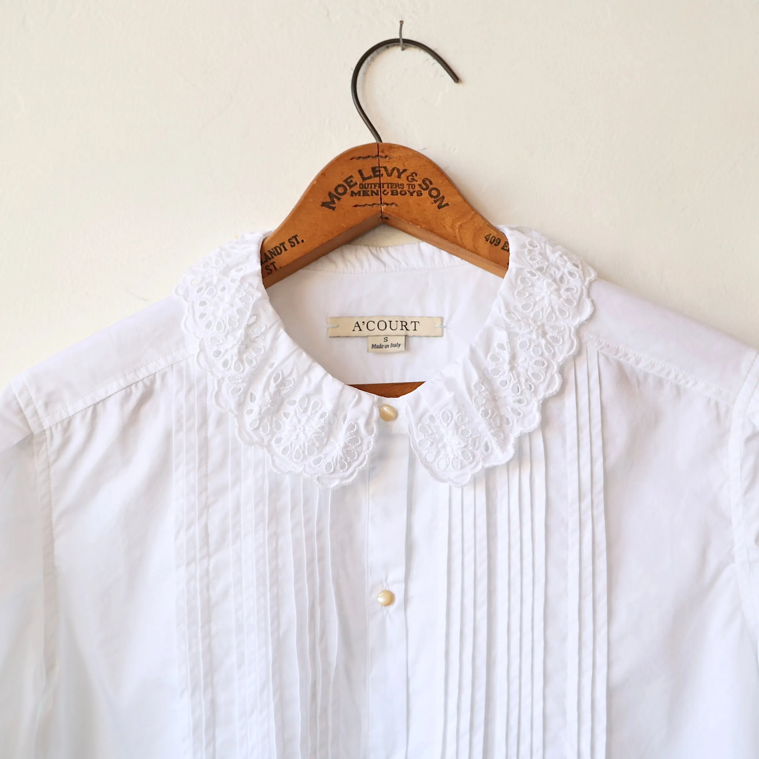A'Court Florence Blouse - White