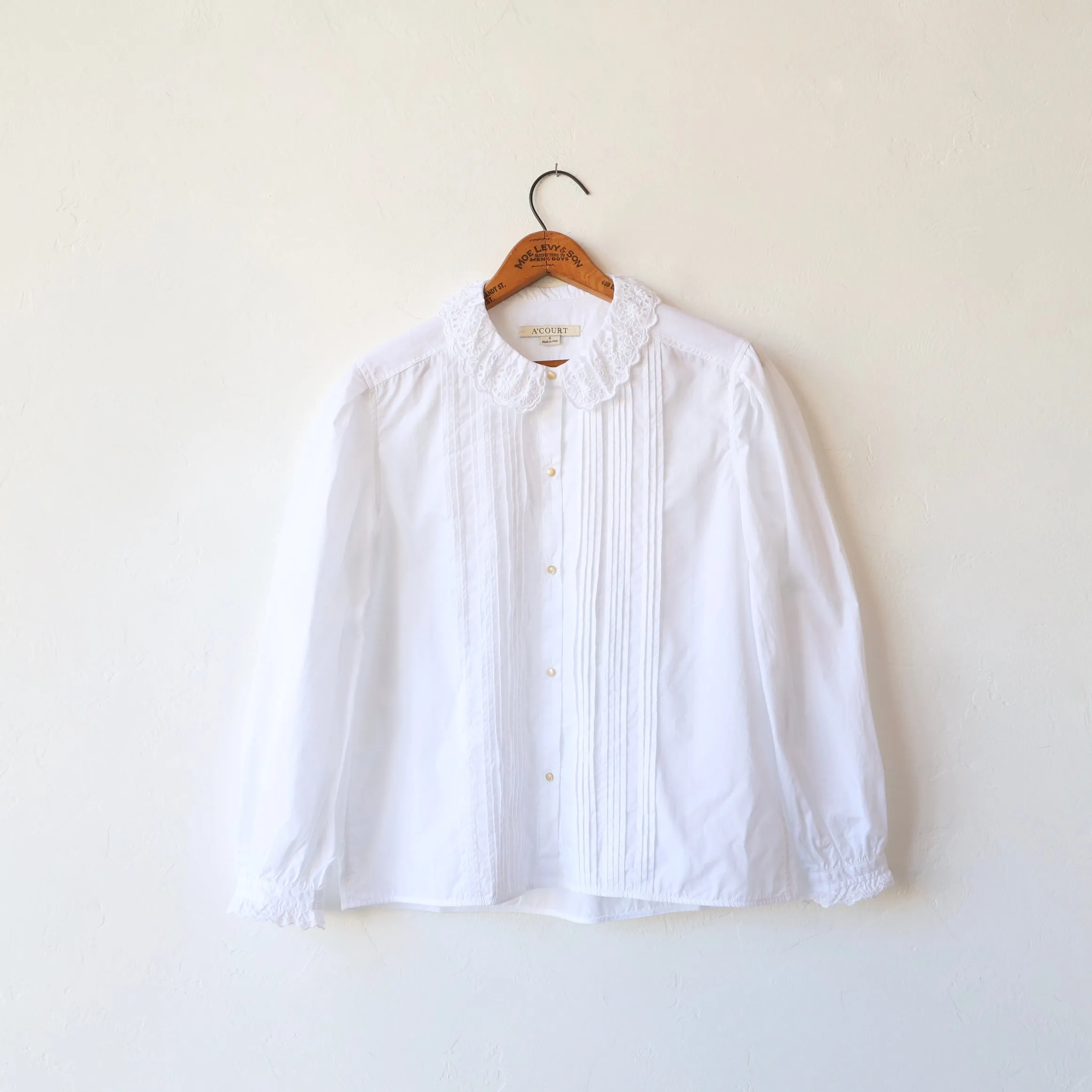 A'Court Florence Blouse - White