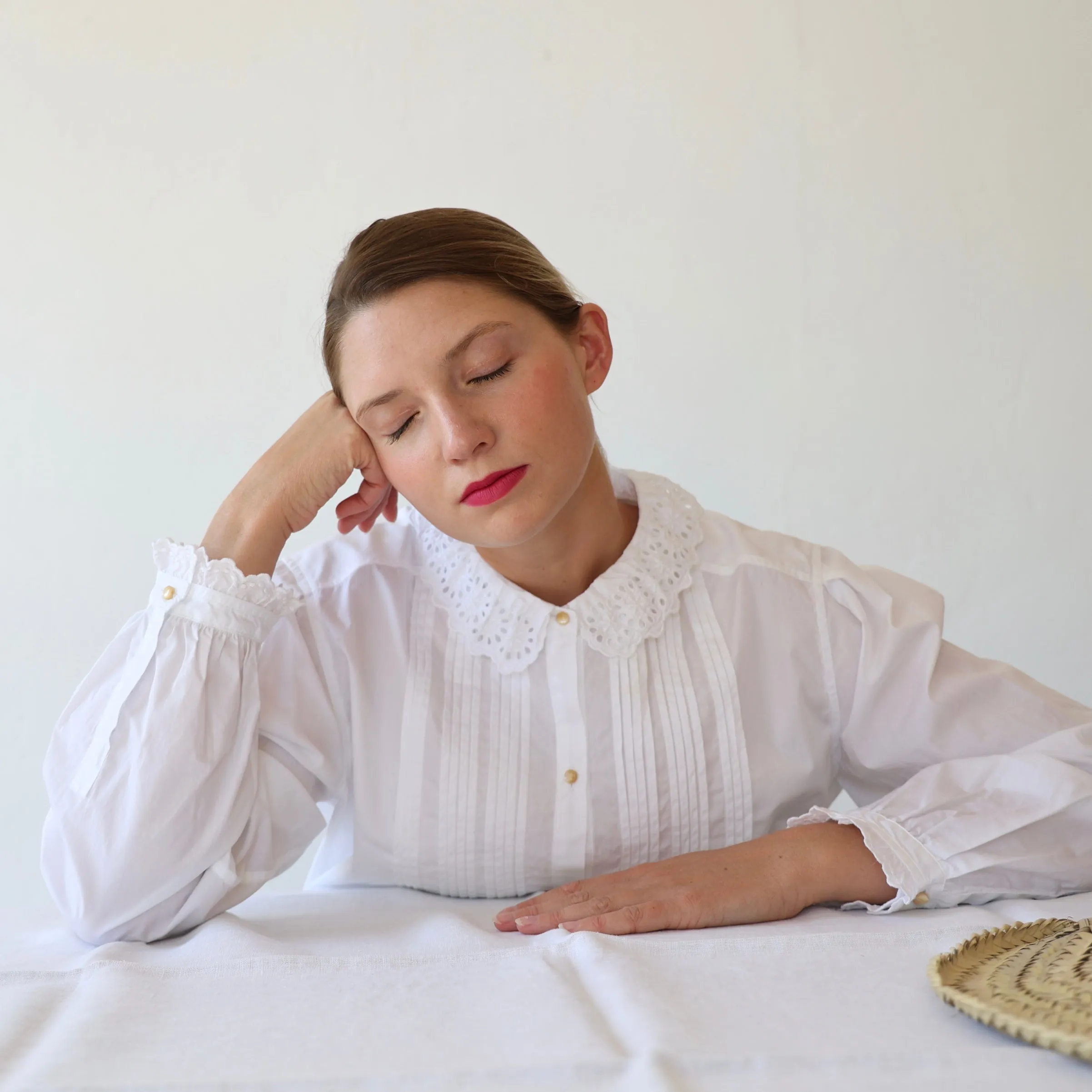 A'Court Florence Blouse - White