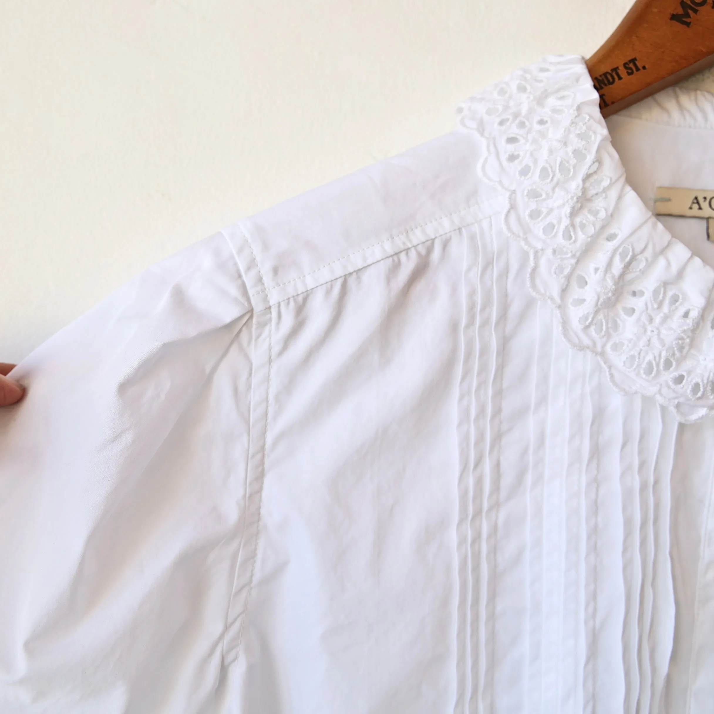 A'Court Florence Blouse - White
