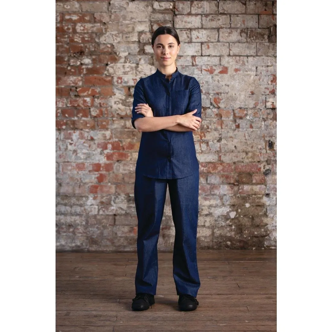 BB619-XS Southside NY Denim Chef Trousers XS