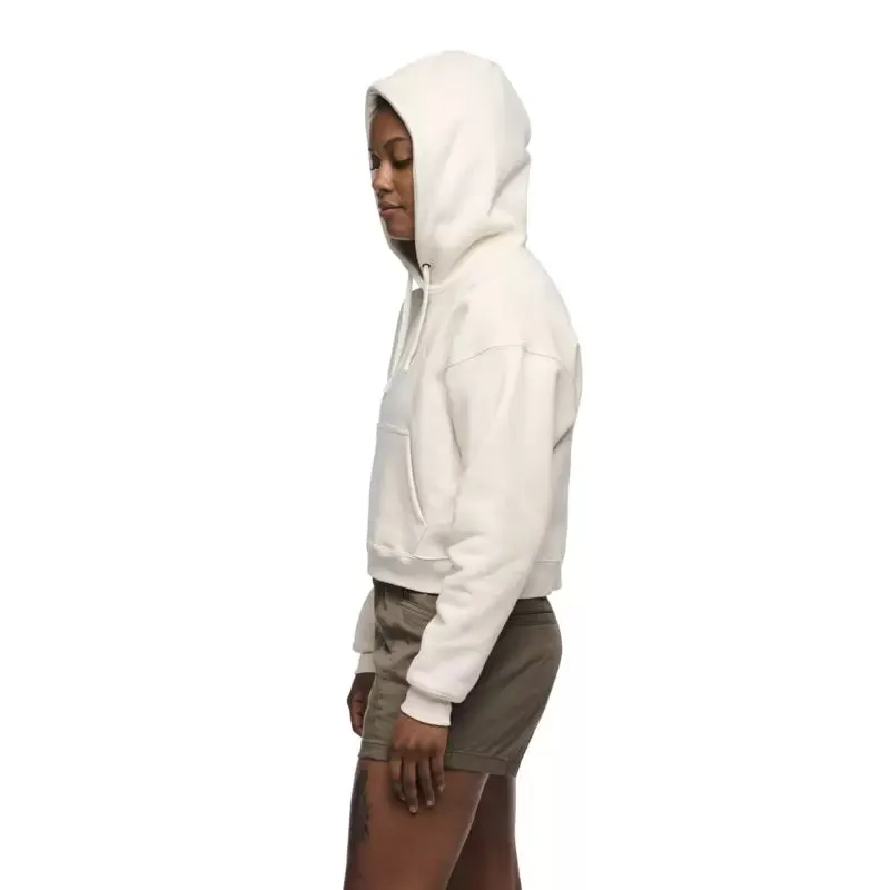Black Diamond Crop Pull Over Hoody - Women's
