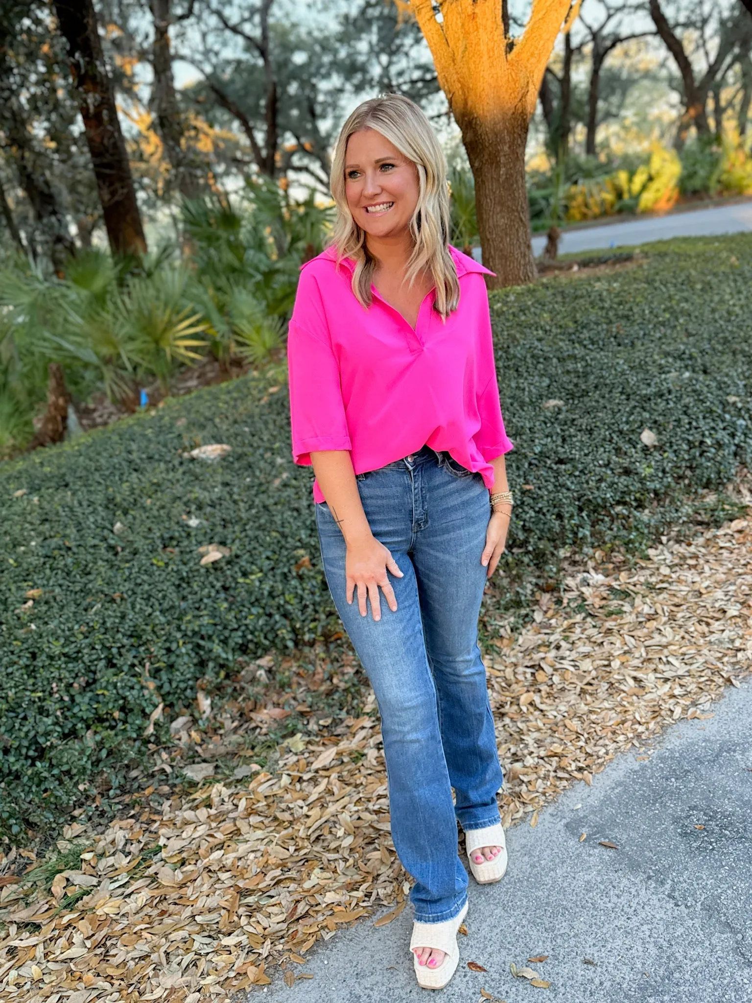 Blue Bird High Rise Bootcut Dark Wash Jeans