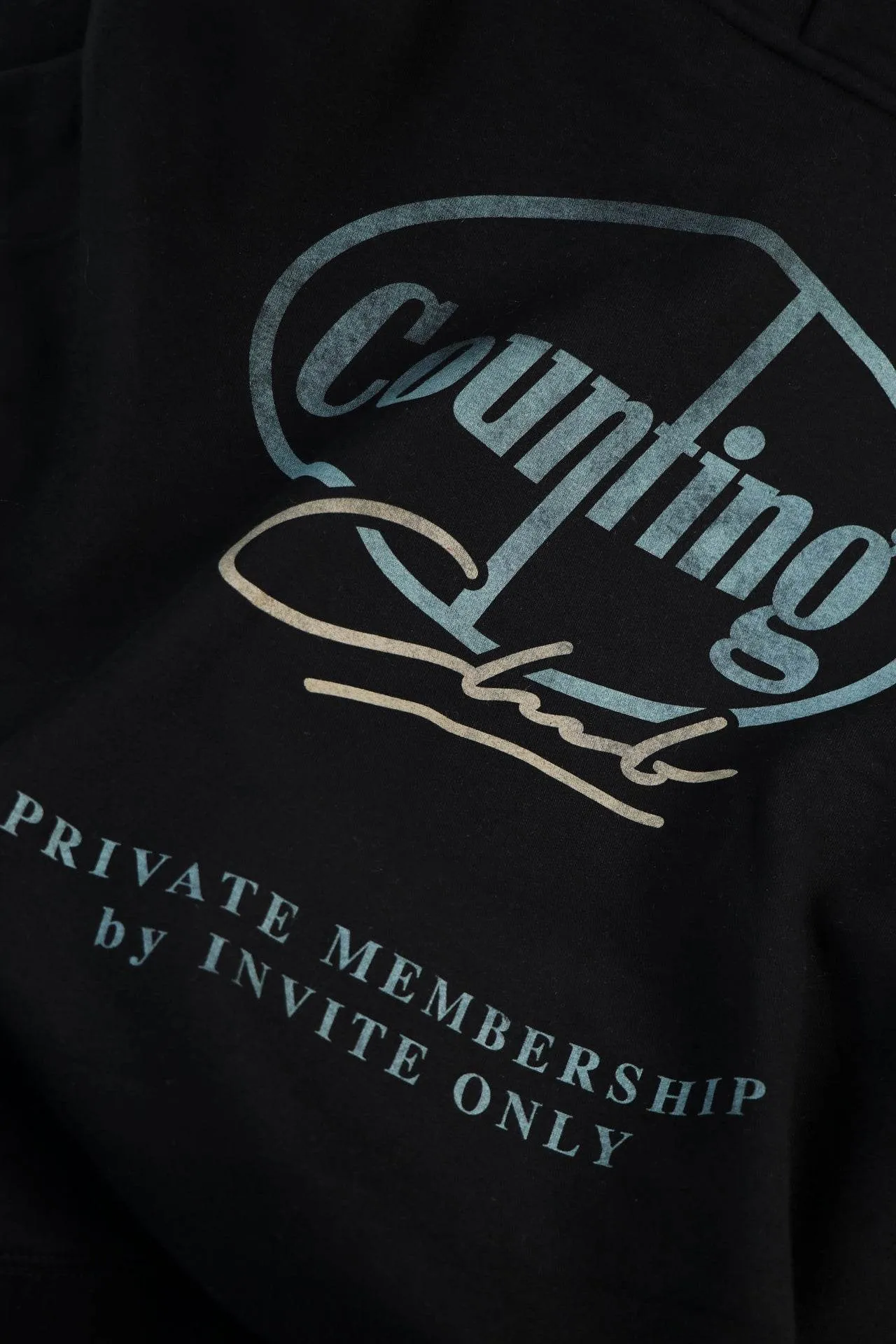 By Invite Only Heavyweight Fleece Hoodie- Black