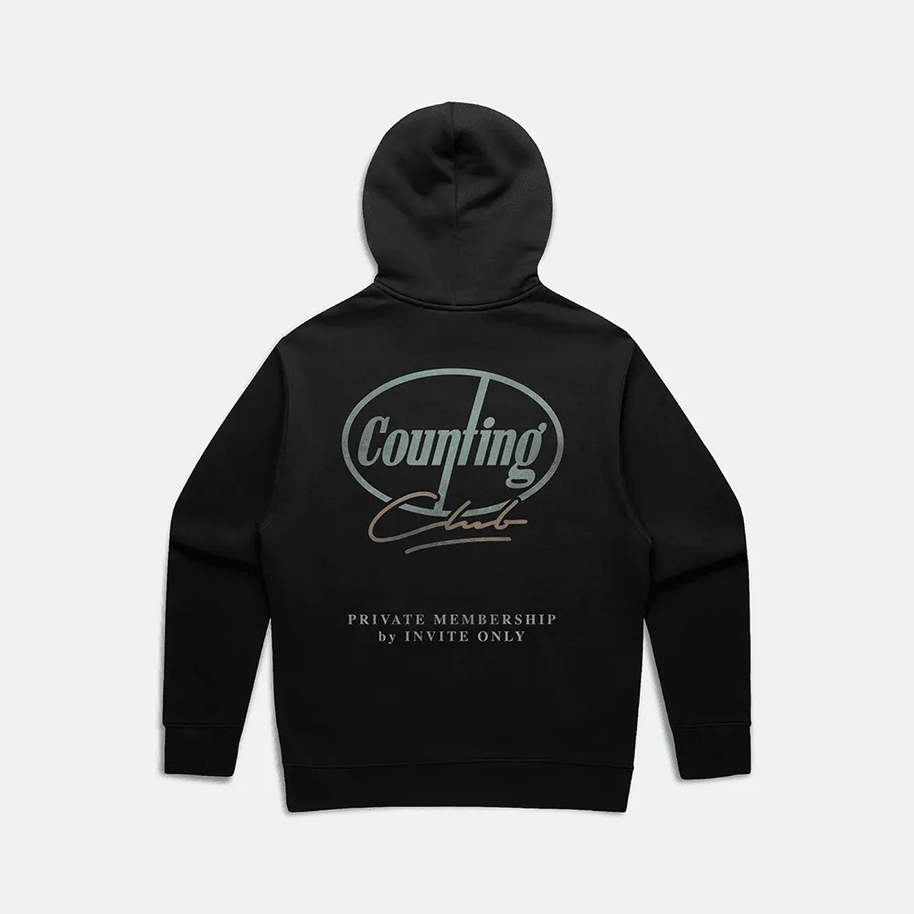 By Invite Only Heavyweight Fleece Hoodie- Black