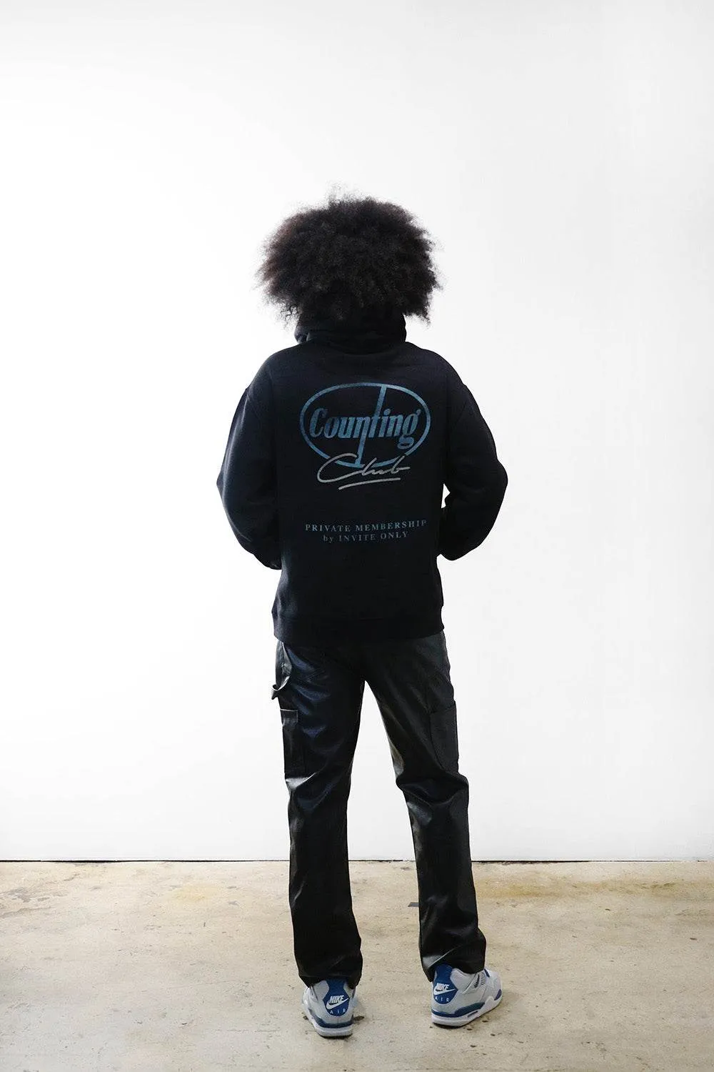 By Invite Only Heavyweight Fleece Hoodie- Black