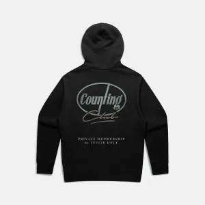 By Invite Only Heavyweight Fleece Hoodie- Black