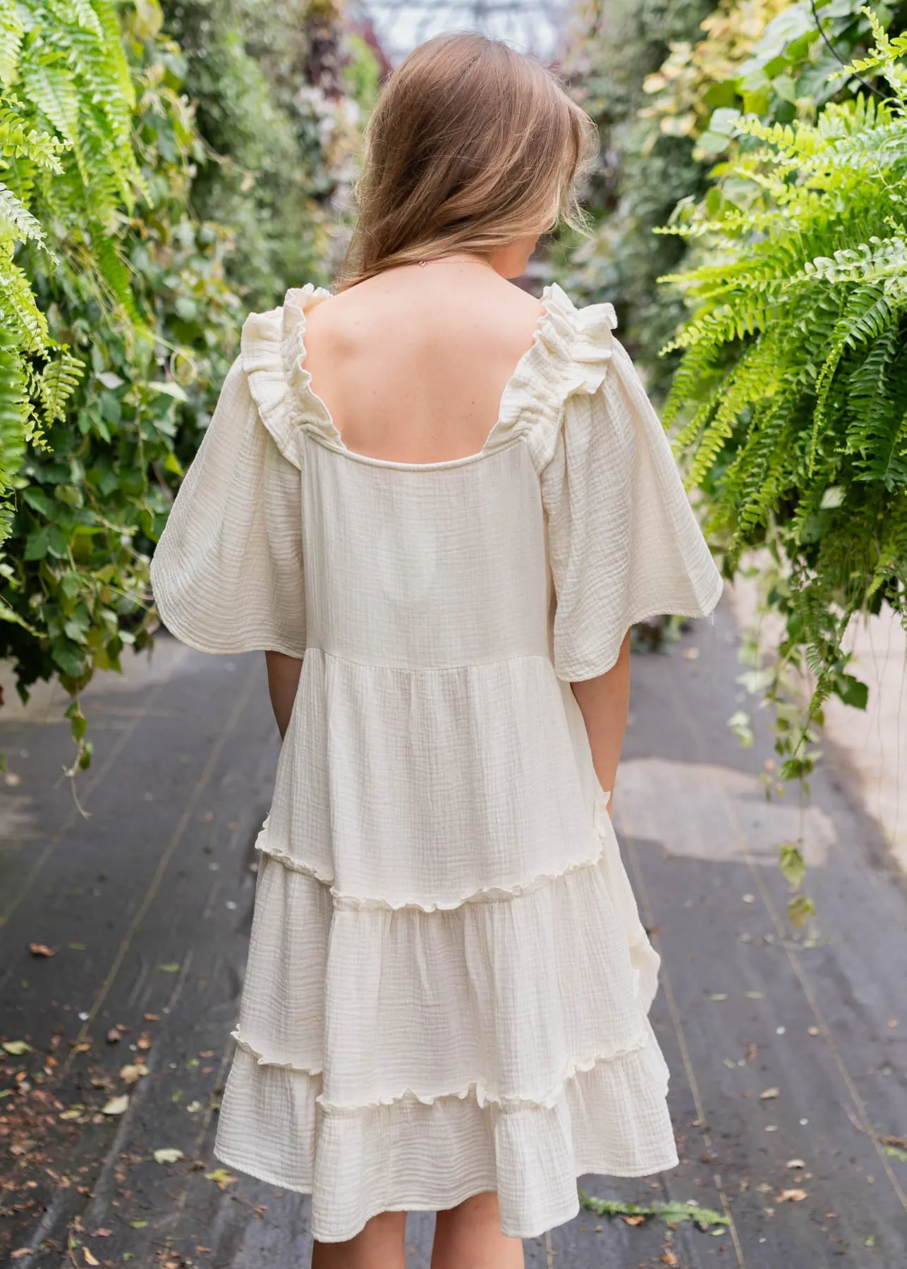 Chanay Ivory Mini Dress