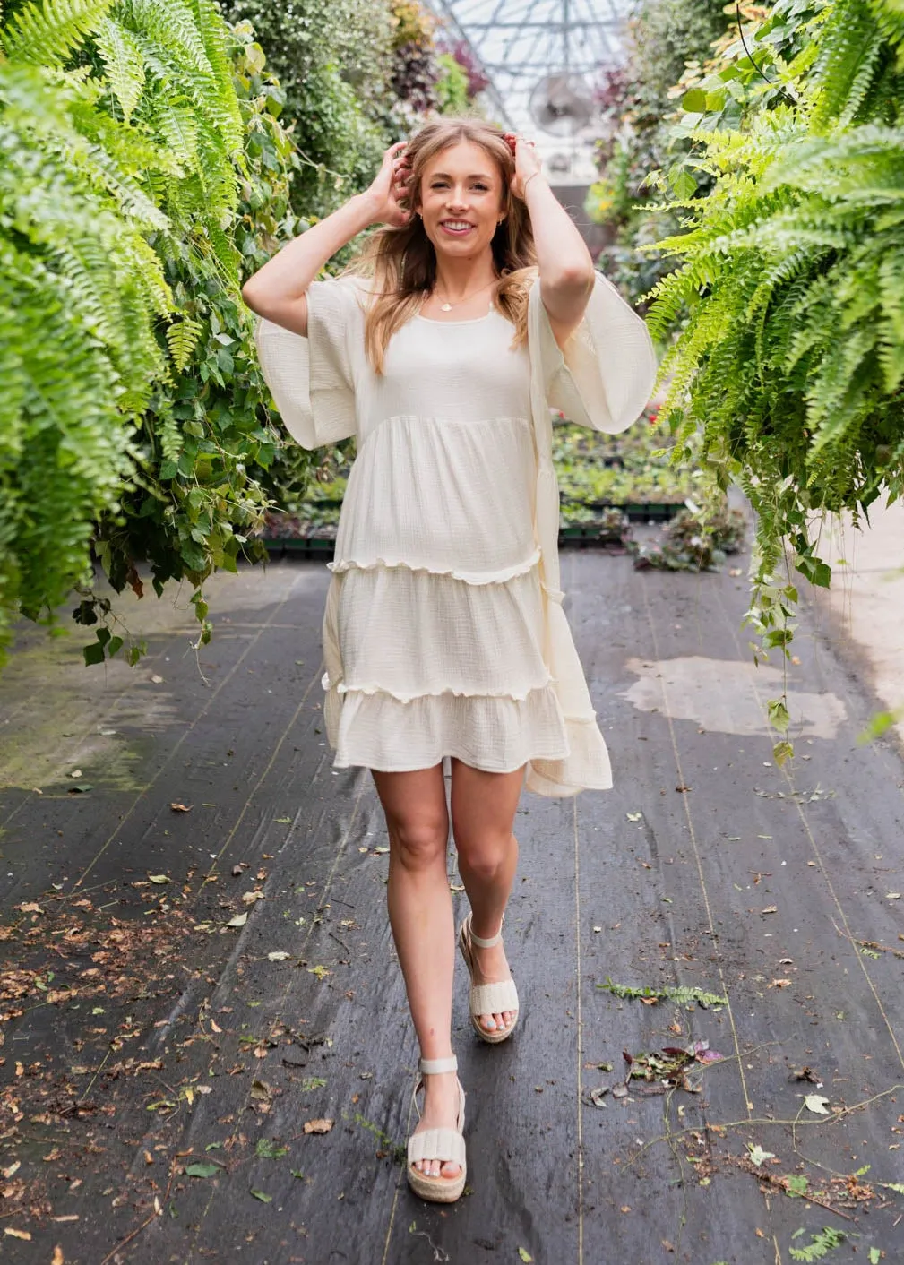 Chanay Ivory Mini Dress