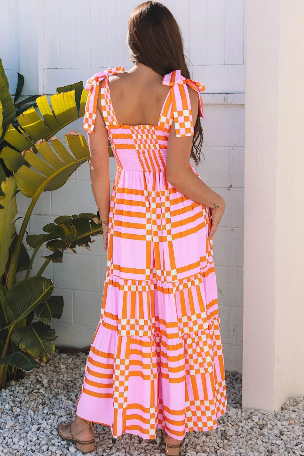 Checker Finish Line Dress