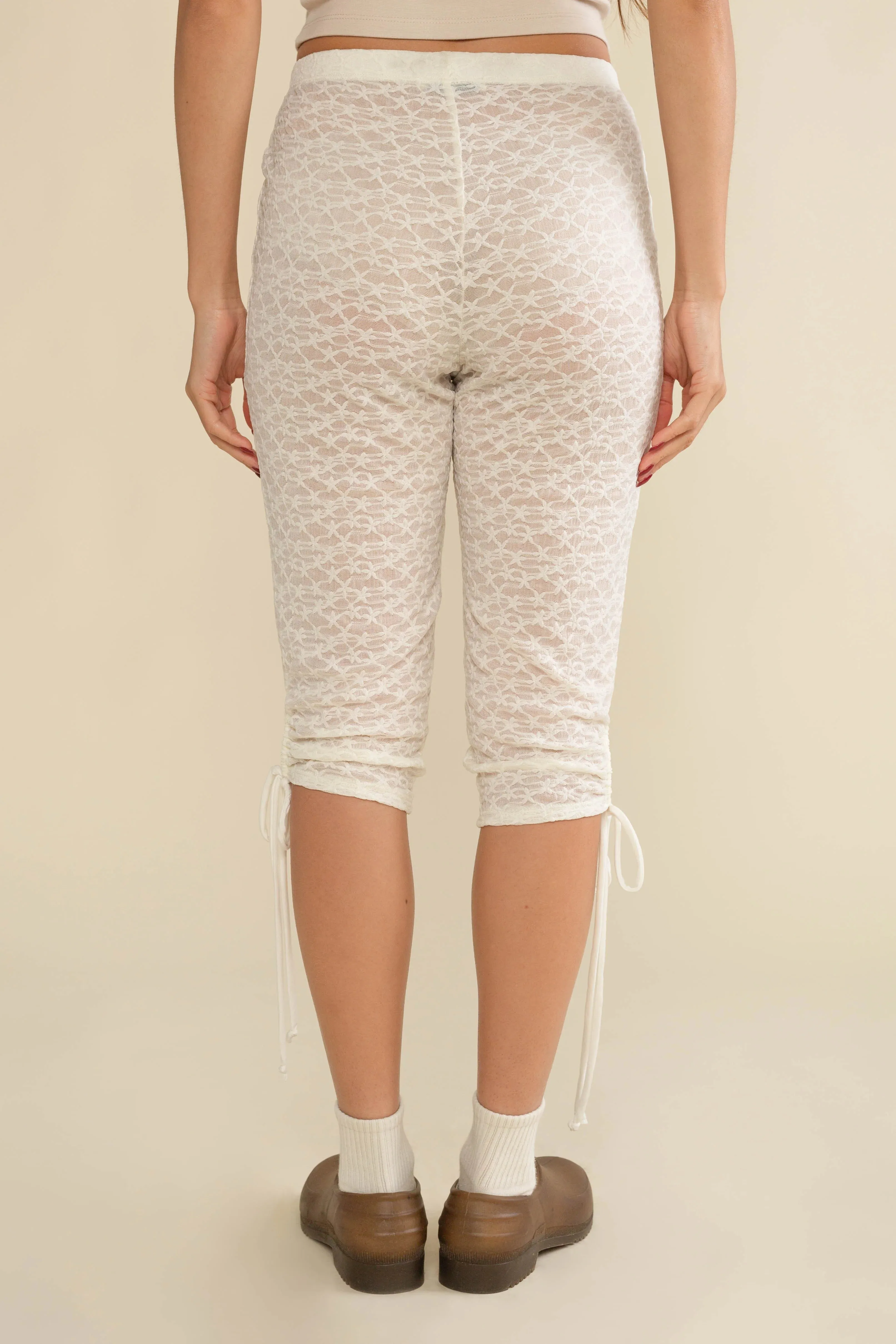 Cielo Lace Capri Leggings