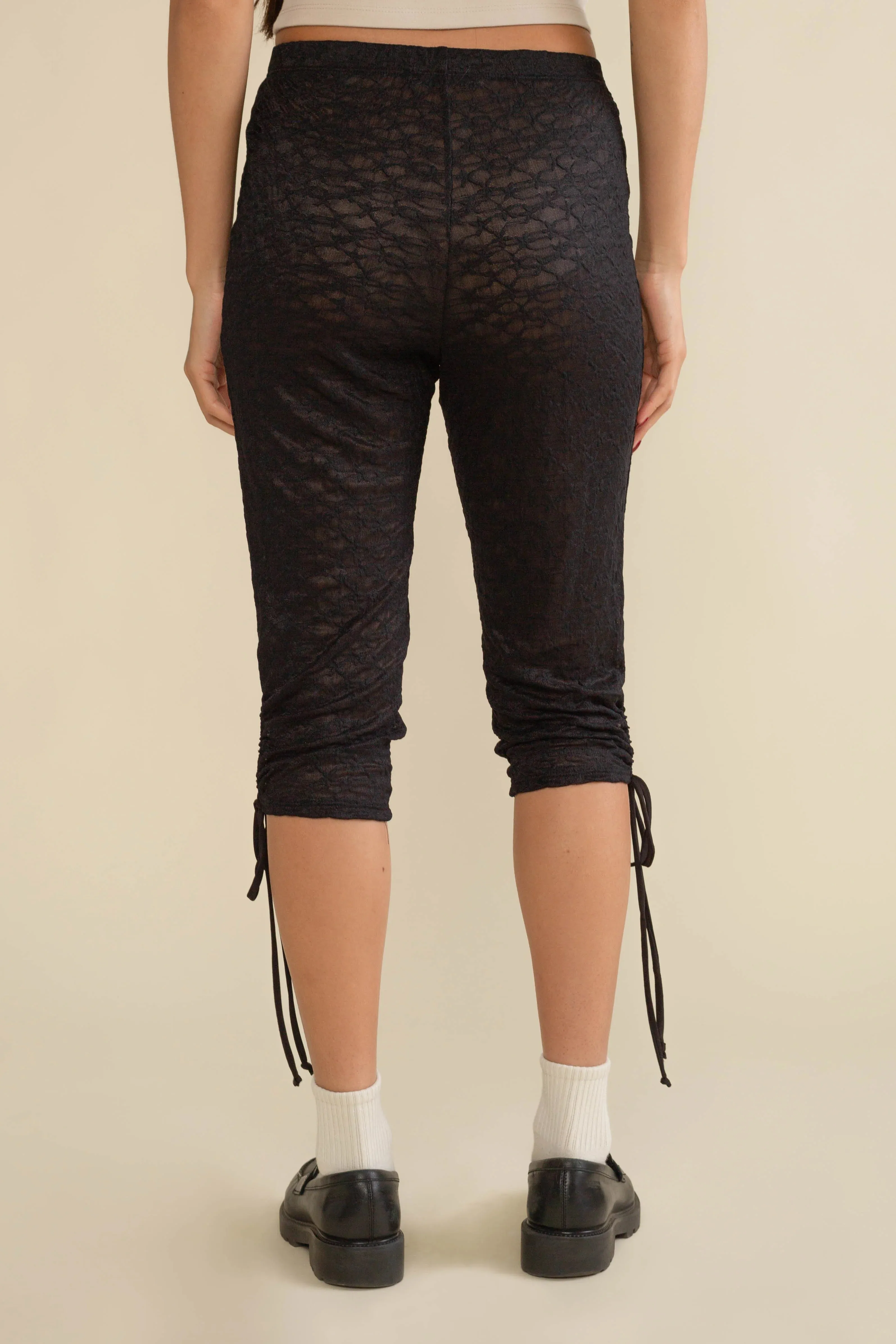 Cielo Lace Capri Leggings