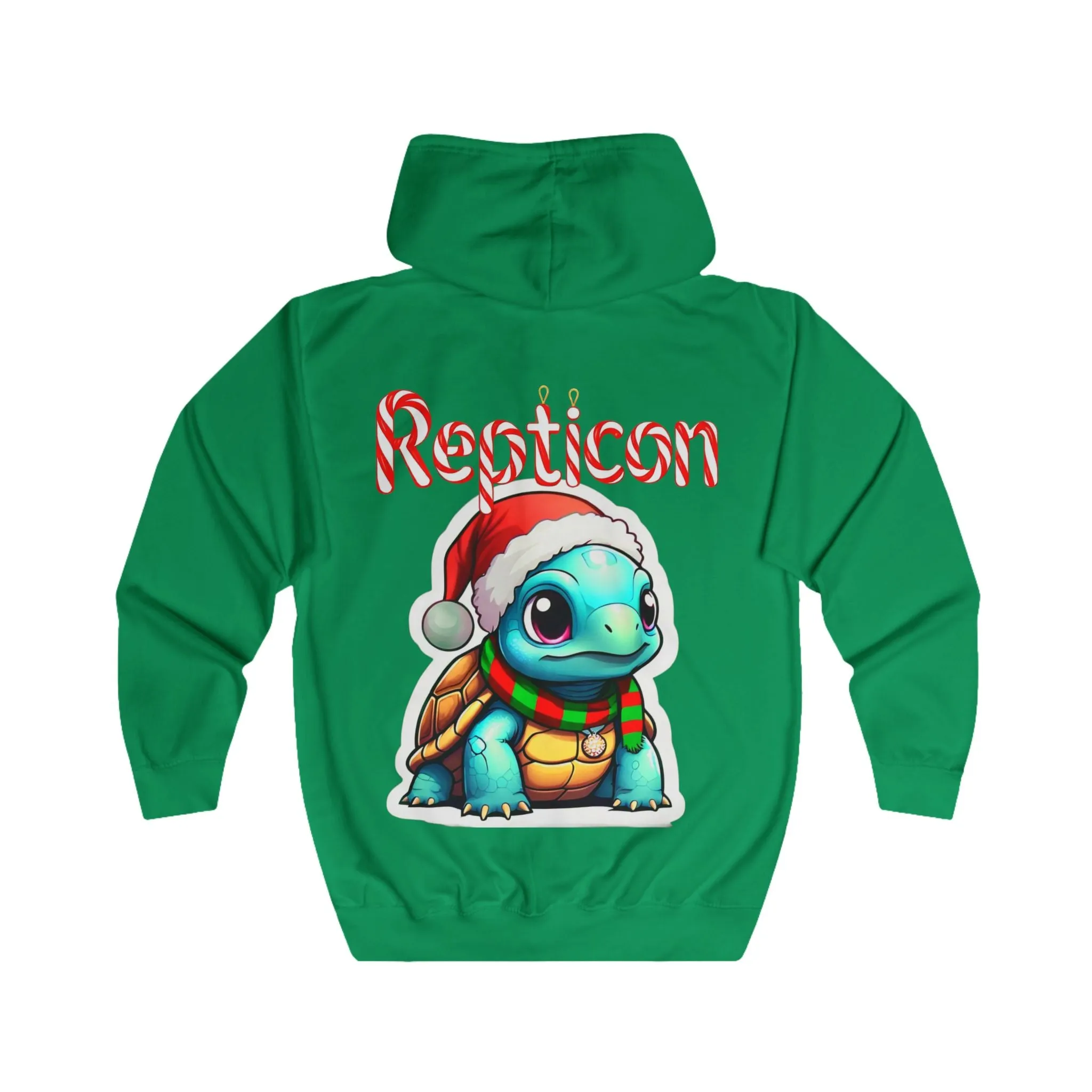 Copy of Repticon Unisex Full Zip Hoodie w/ Tortoise Santa