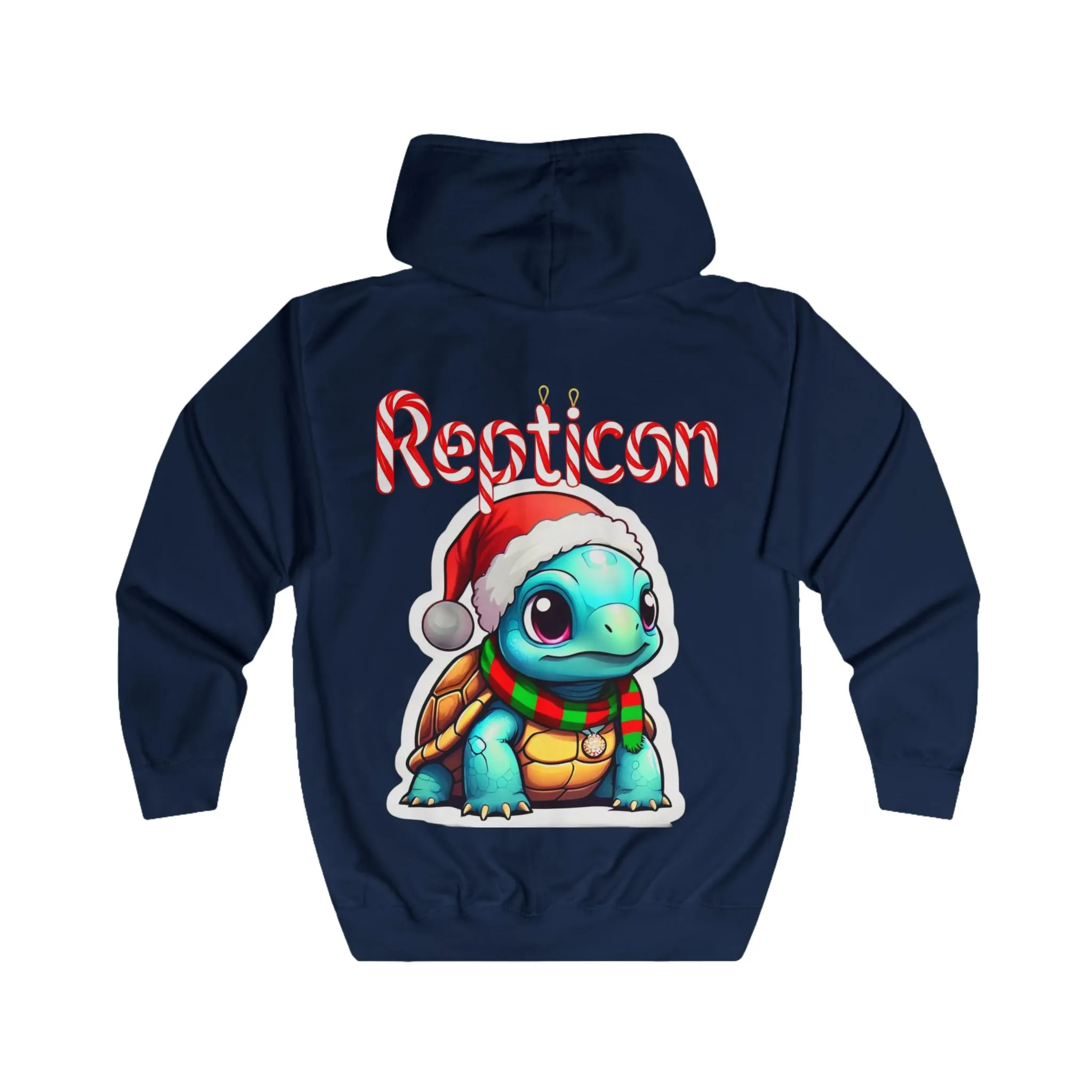 Copy of Repticon Unisex Full Zip Hoodie w/ Tortoise Santa