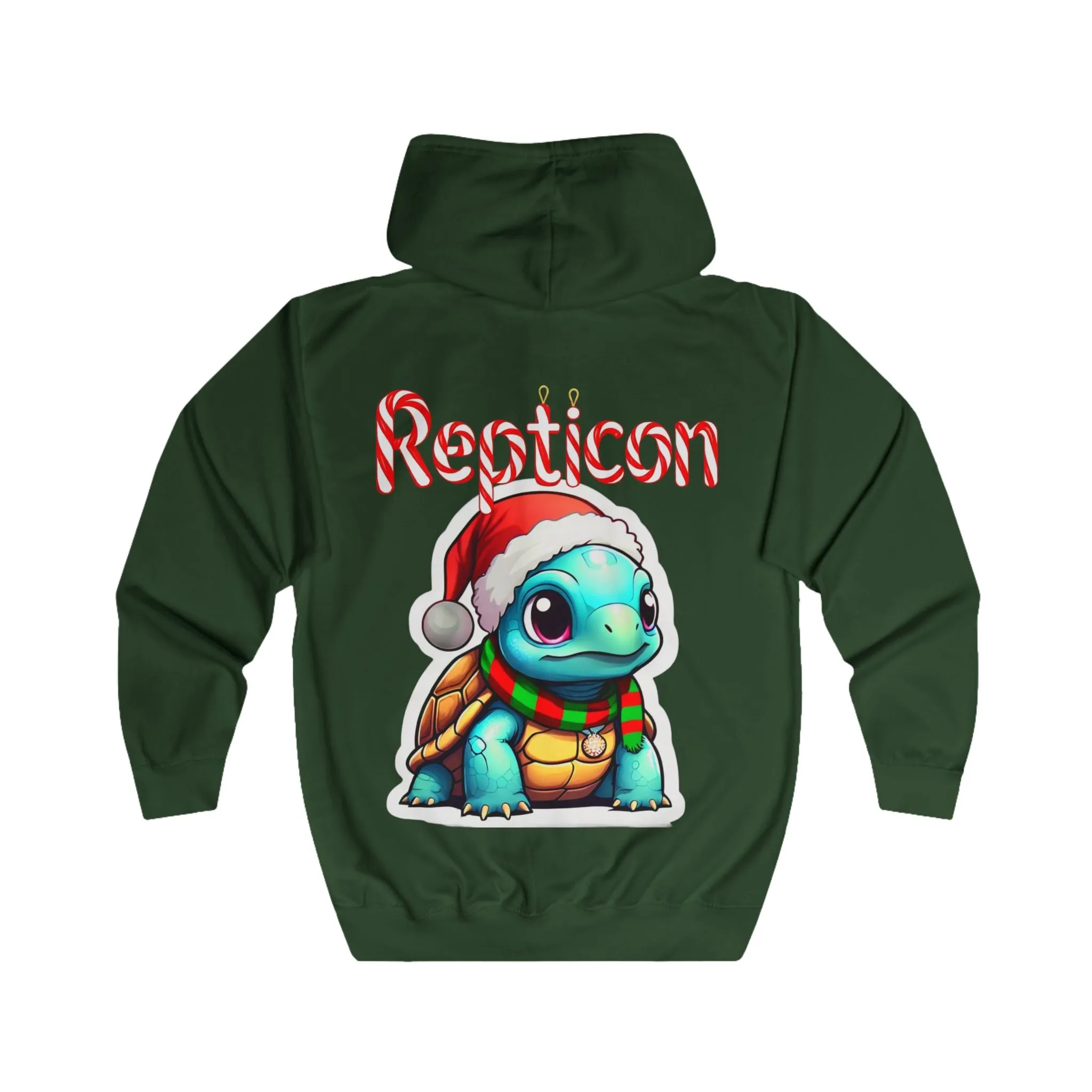 Copy of Repticon Unisex Full Zip Hoodie w/ Tortoise Santa