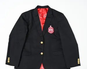 Delta Sigma Theta Gorgeous Blazer with Custom Inside Lining and Custom Gold Buttons