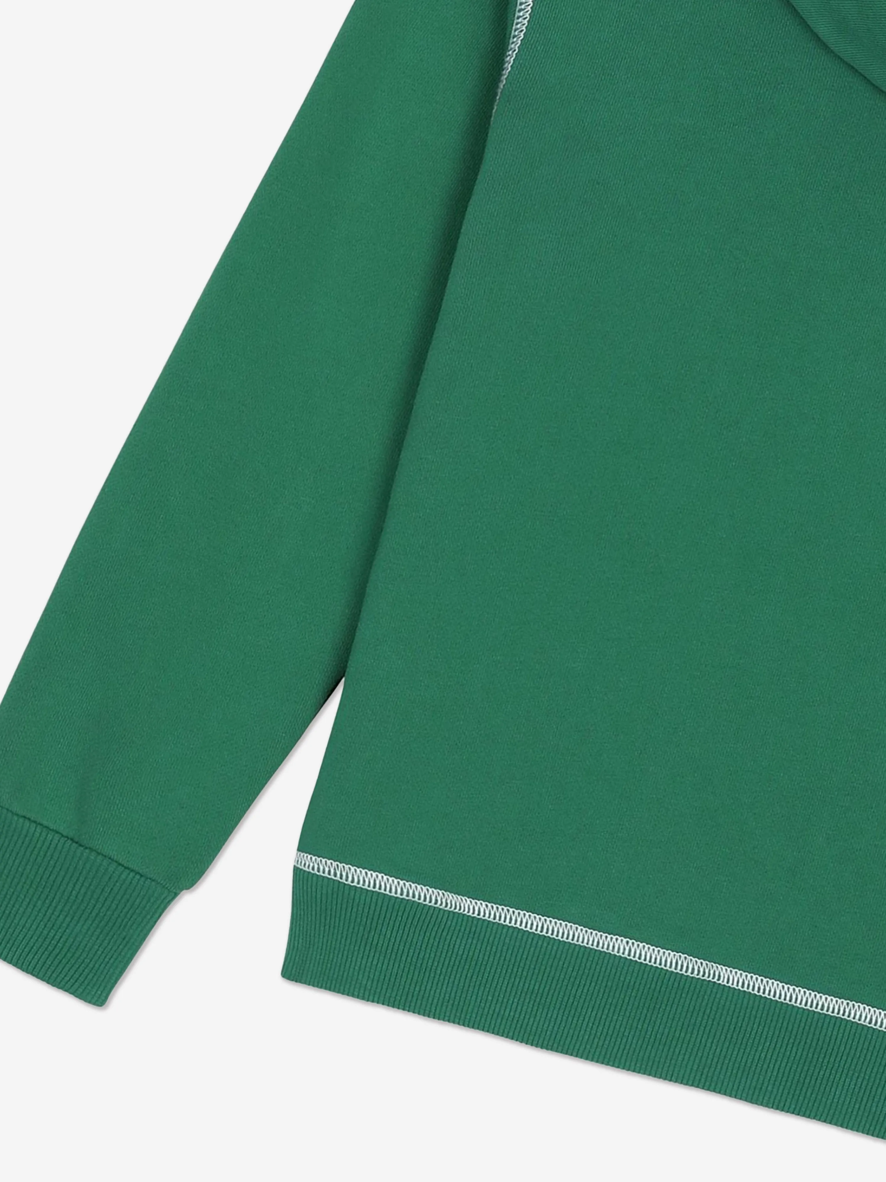 Dolce & Gabbana Boys Logo Hoodie in Green