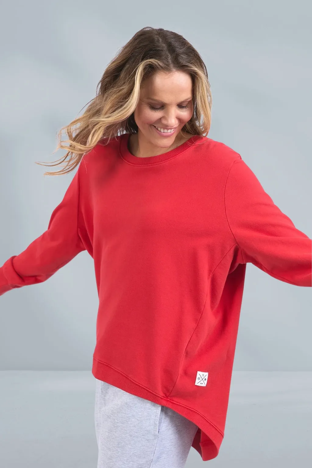 Elm Divine Crew Poppy