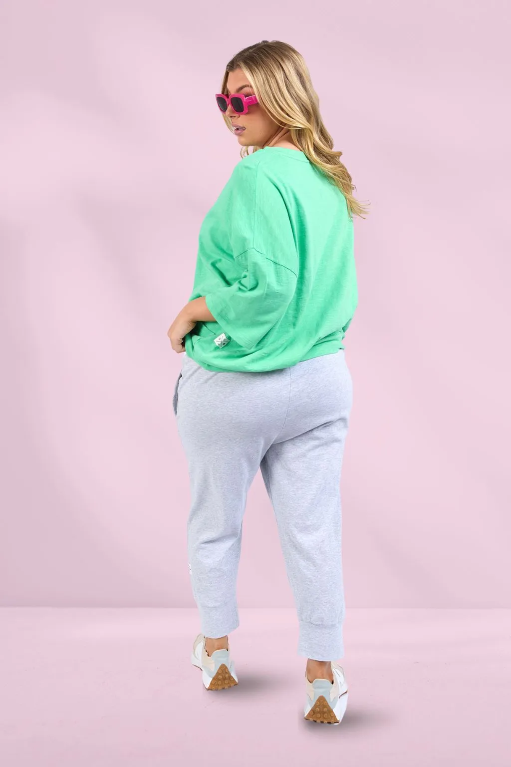 Elm Maizie Sweat Neon Mint