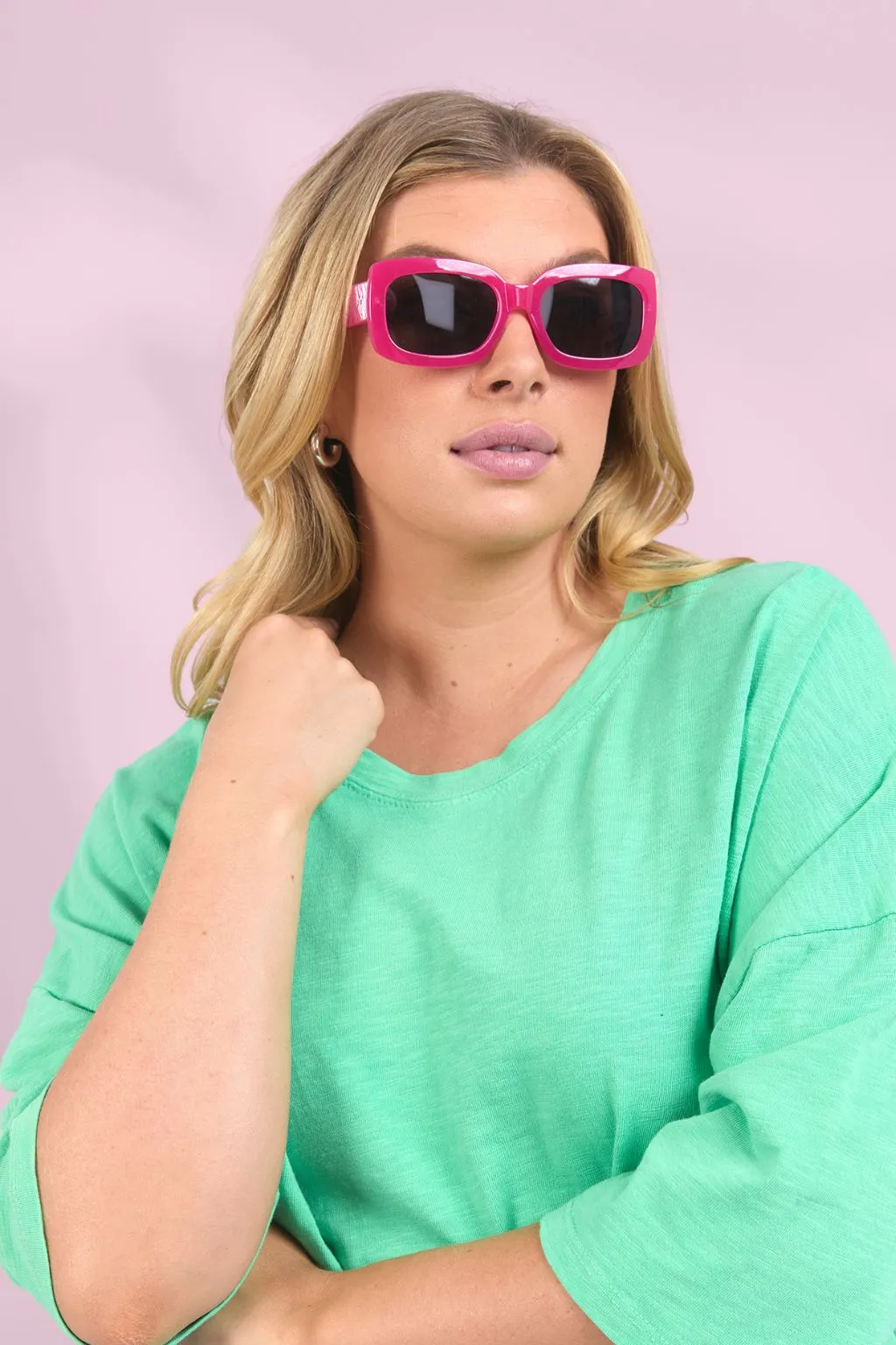Elm Maizie Sweat Neon Mint