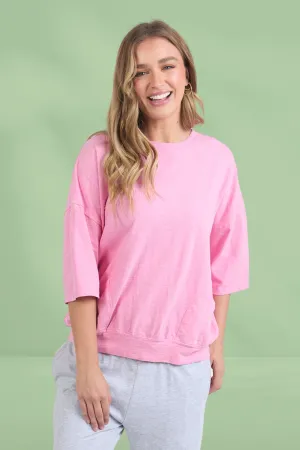 Elm Maizie Sweat Strawberry Pink