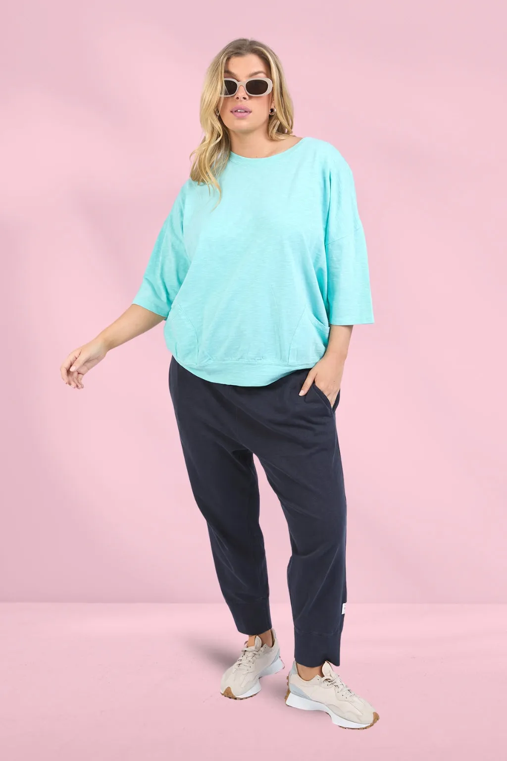Elm Maizie Sweat Tonic Blue
