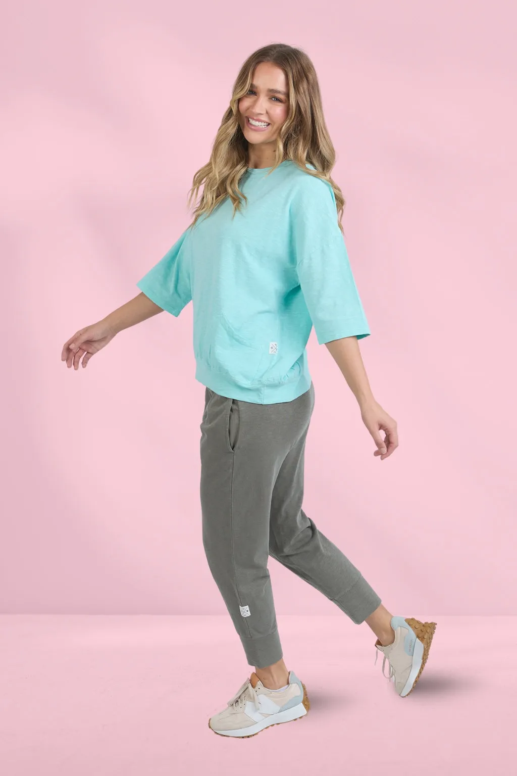 Elm Maizie Sweat Tonic Blue