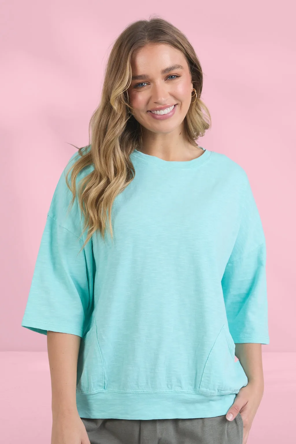 Elm Maizie Sweat Tonic Blue