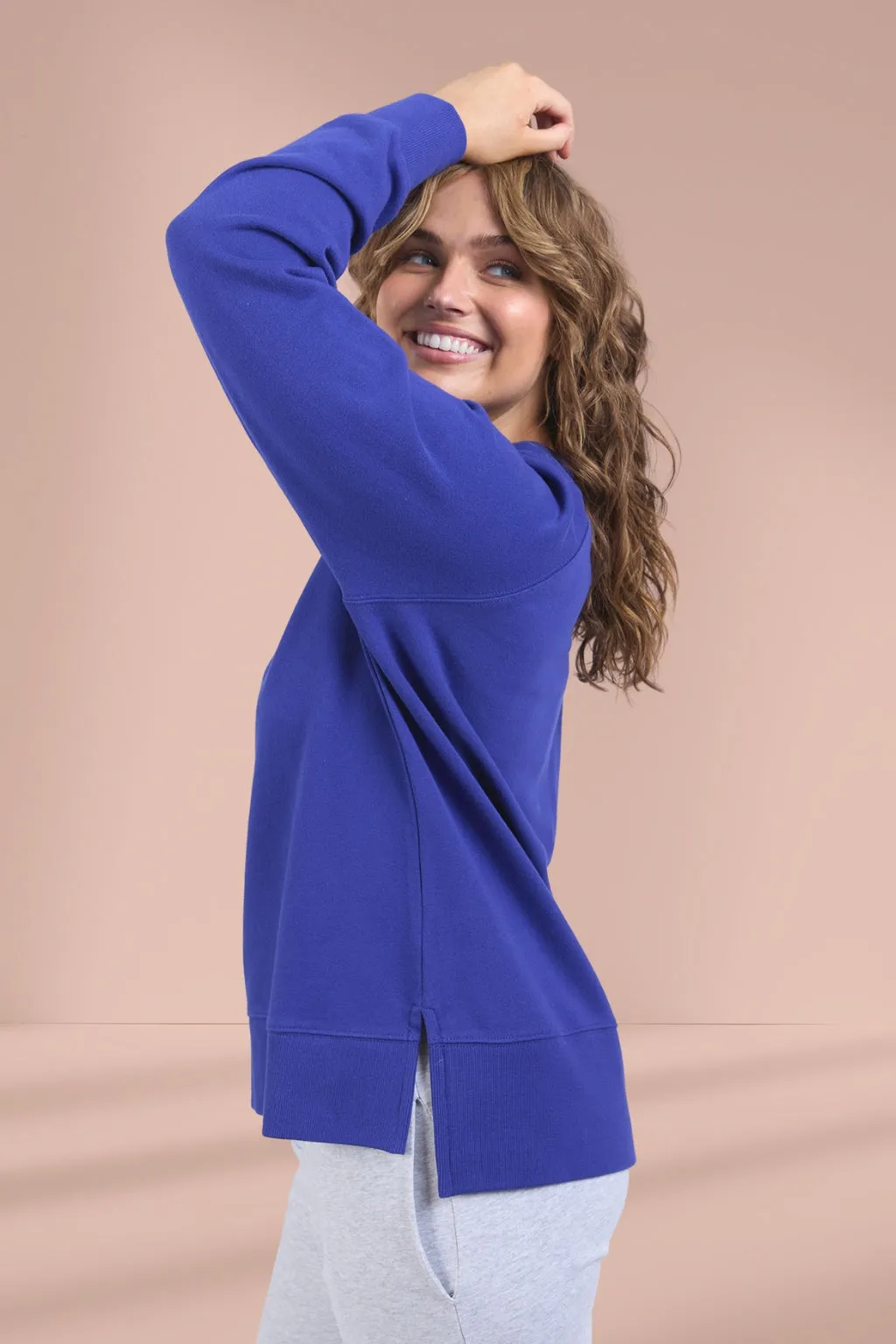 Elm Melbourne Crew Deep Blue