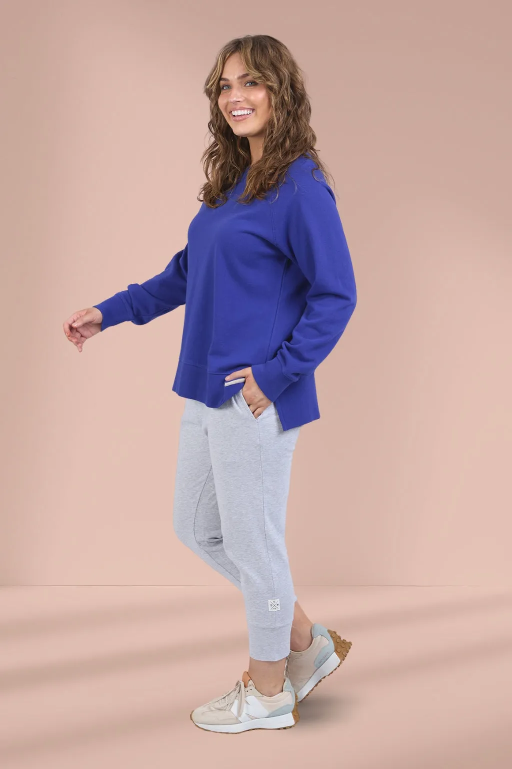 Elm Melbourne Crew Deep Blue