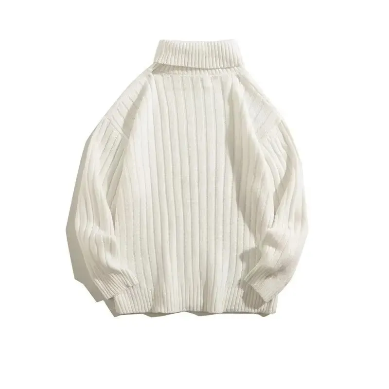 Handsome T-shirt Fake Two-piece Knitted Sweaters