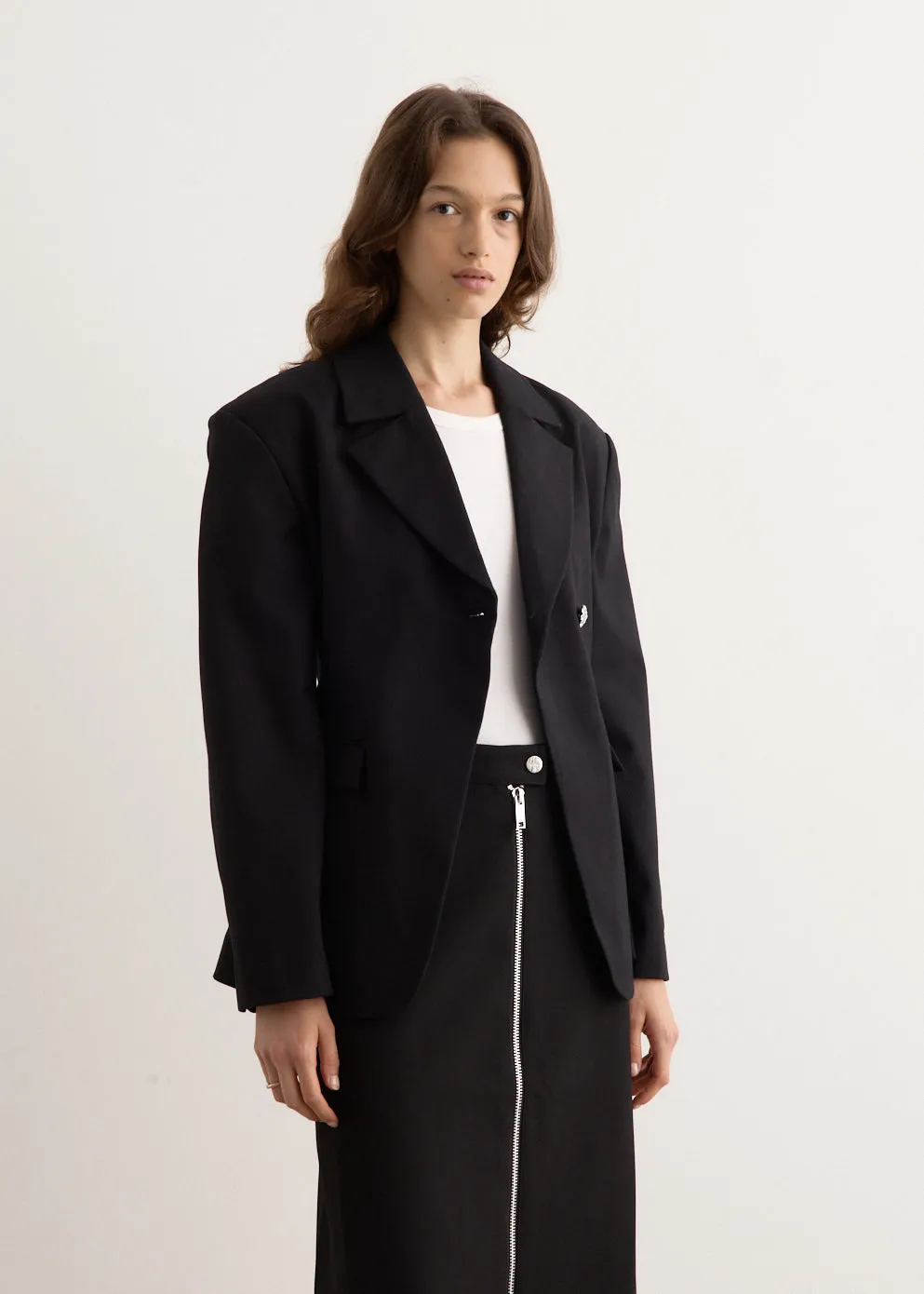 Heavy Cotton Tailoring Blazer