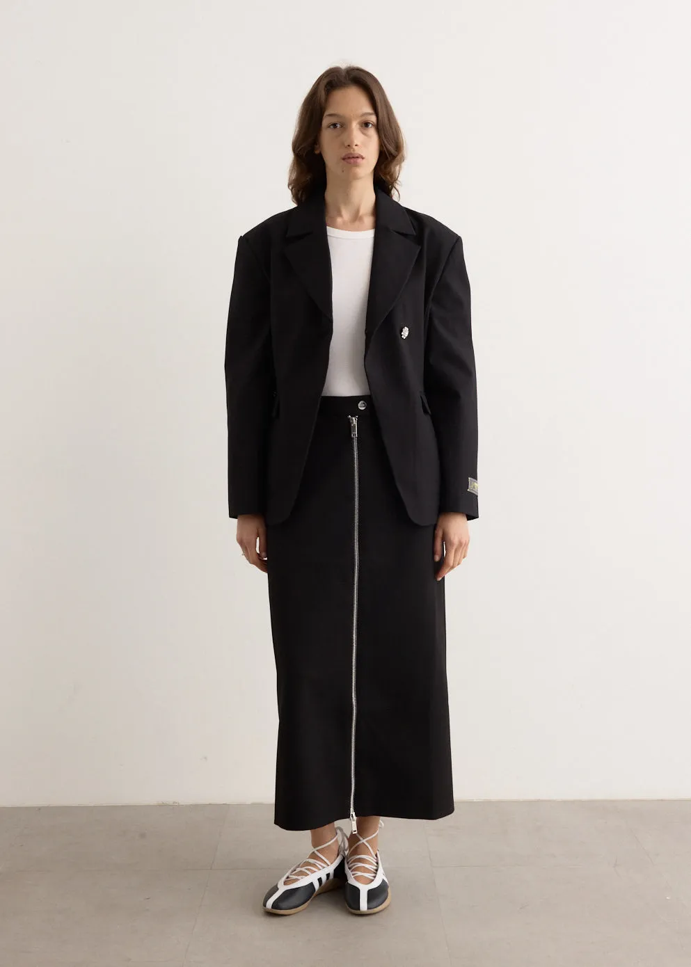 Heavy Cotton Tailoring Blazer