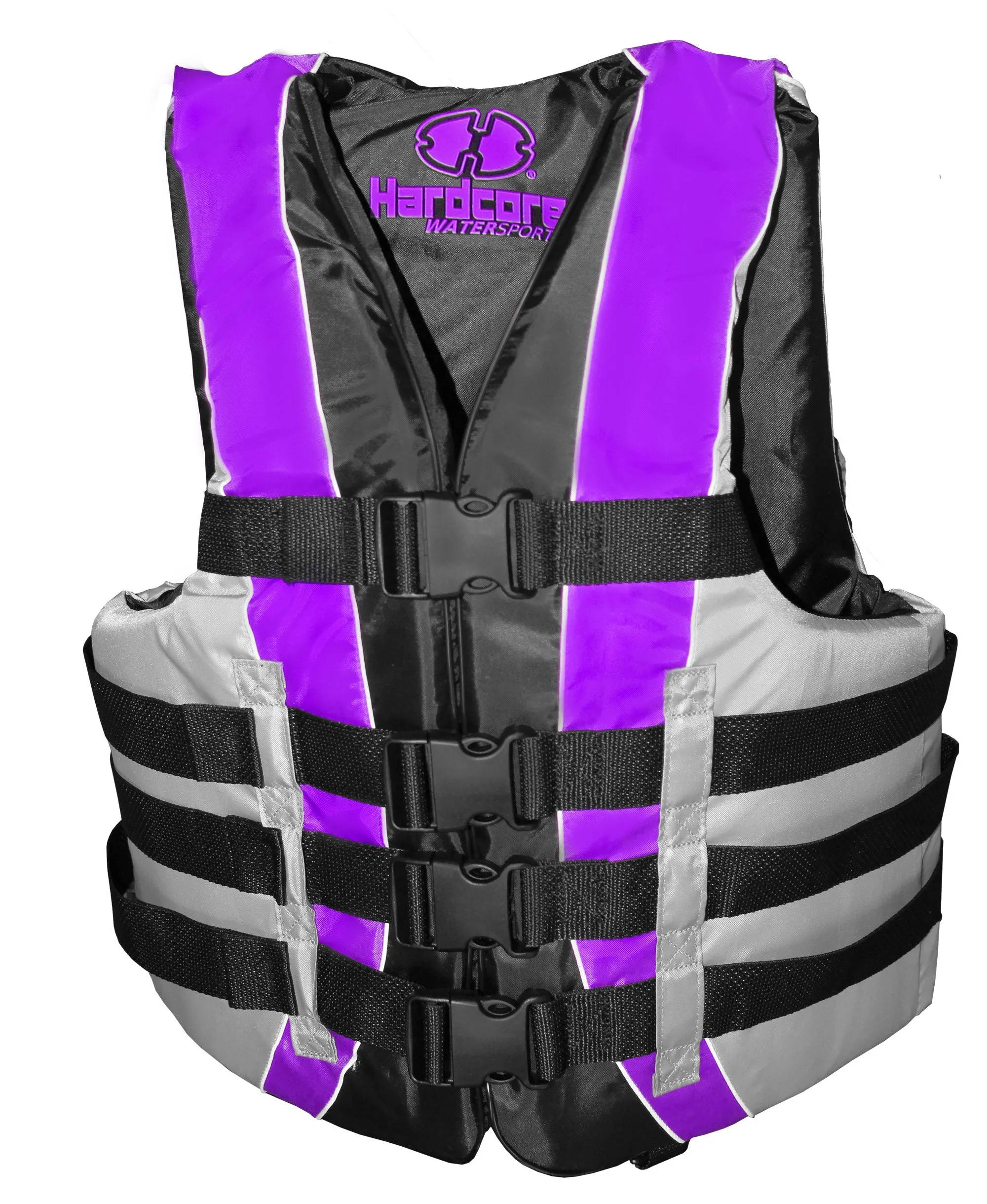 High-Performance Hardcore Adult Life Vest | USCG Approved Safety Flotation Device for Water Sports, Boating, and Outdoor Adventures | Fully Enclosed and Designed for Max Visibility