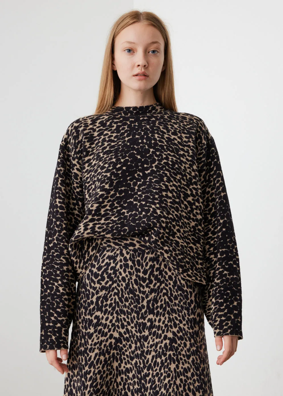 Jacquard Sweatshirt