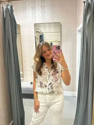 Jenelle Floral Top