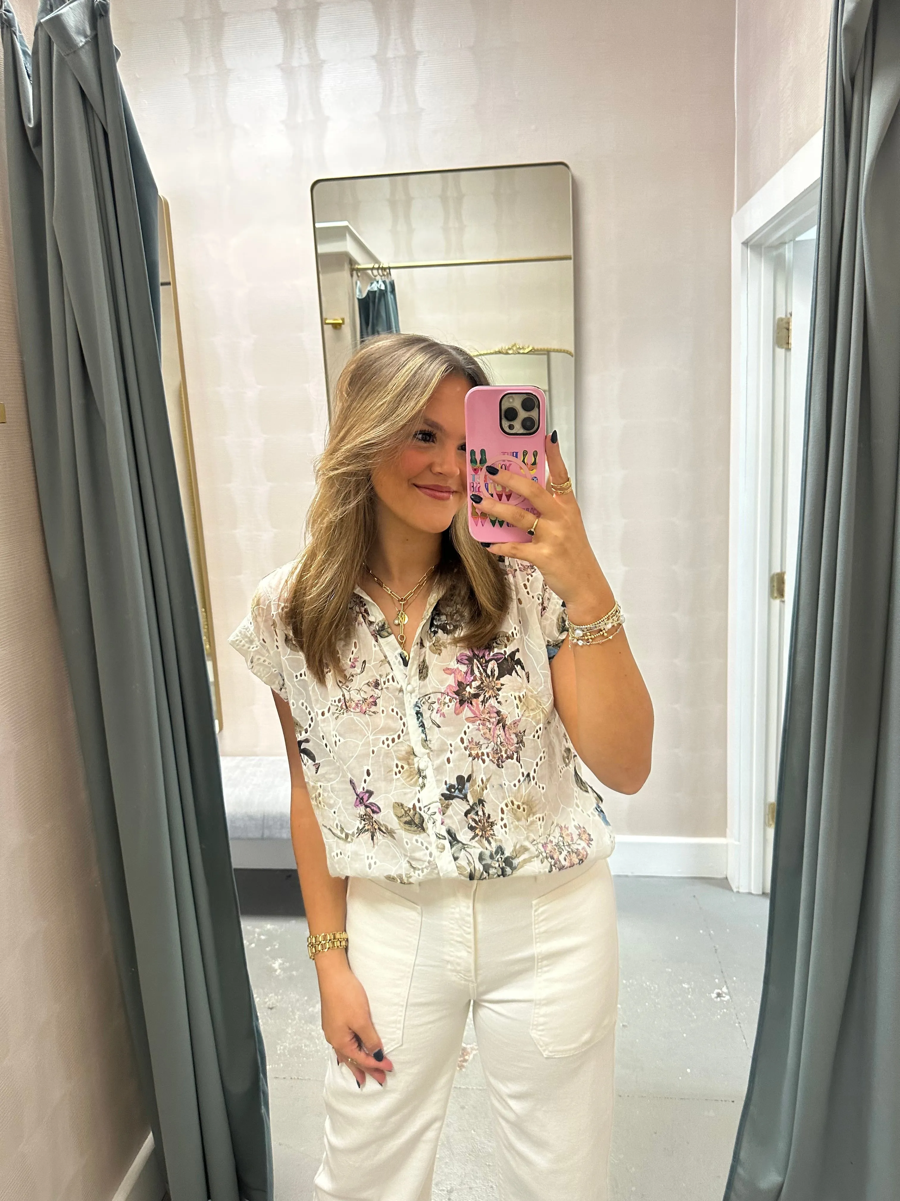 Jenelle Floral Top