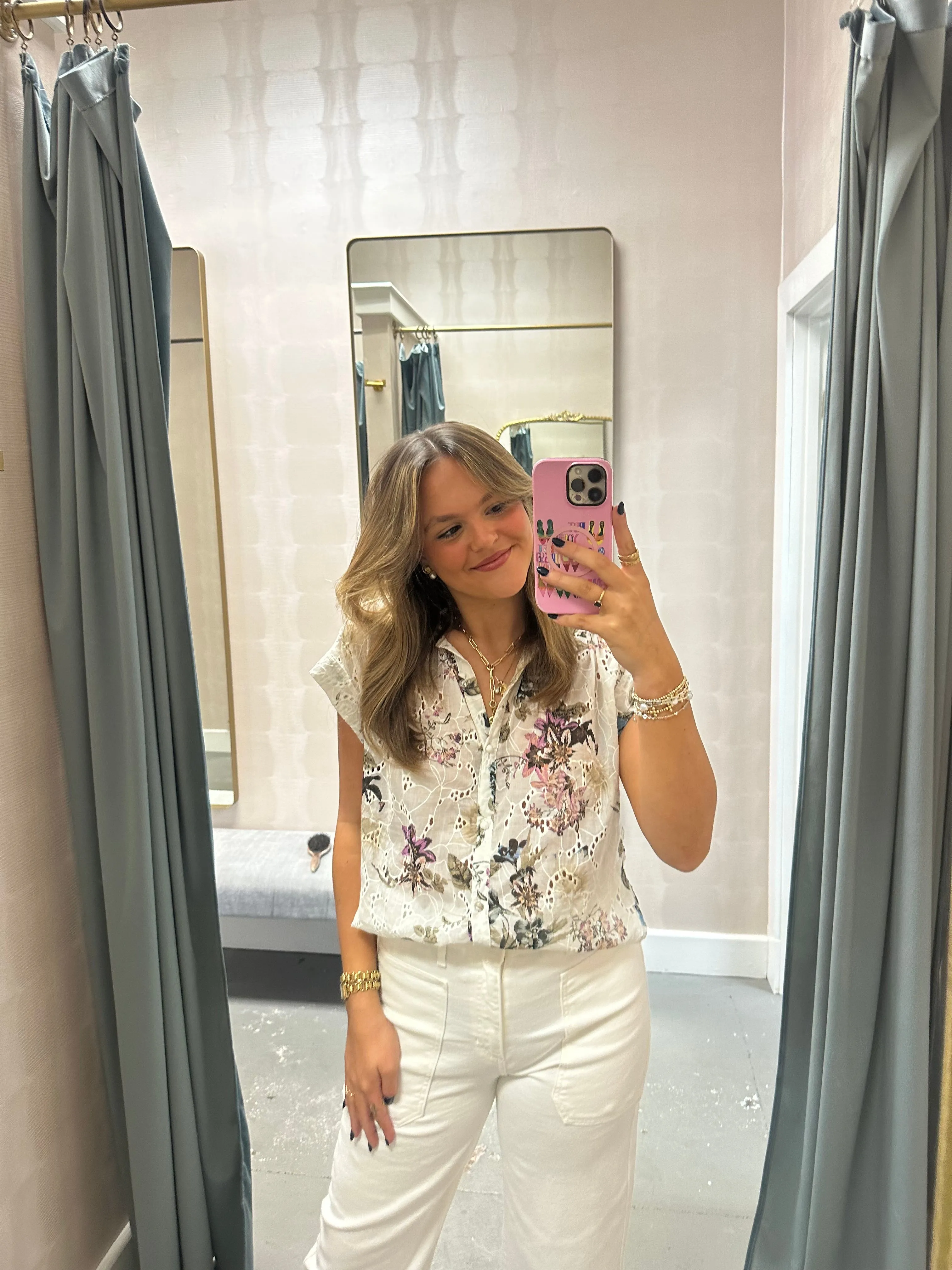 Jenelle Floral Top