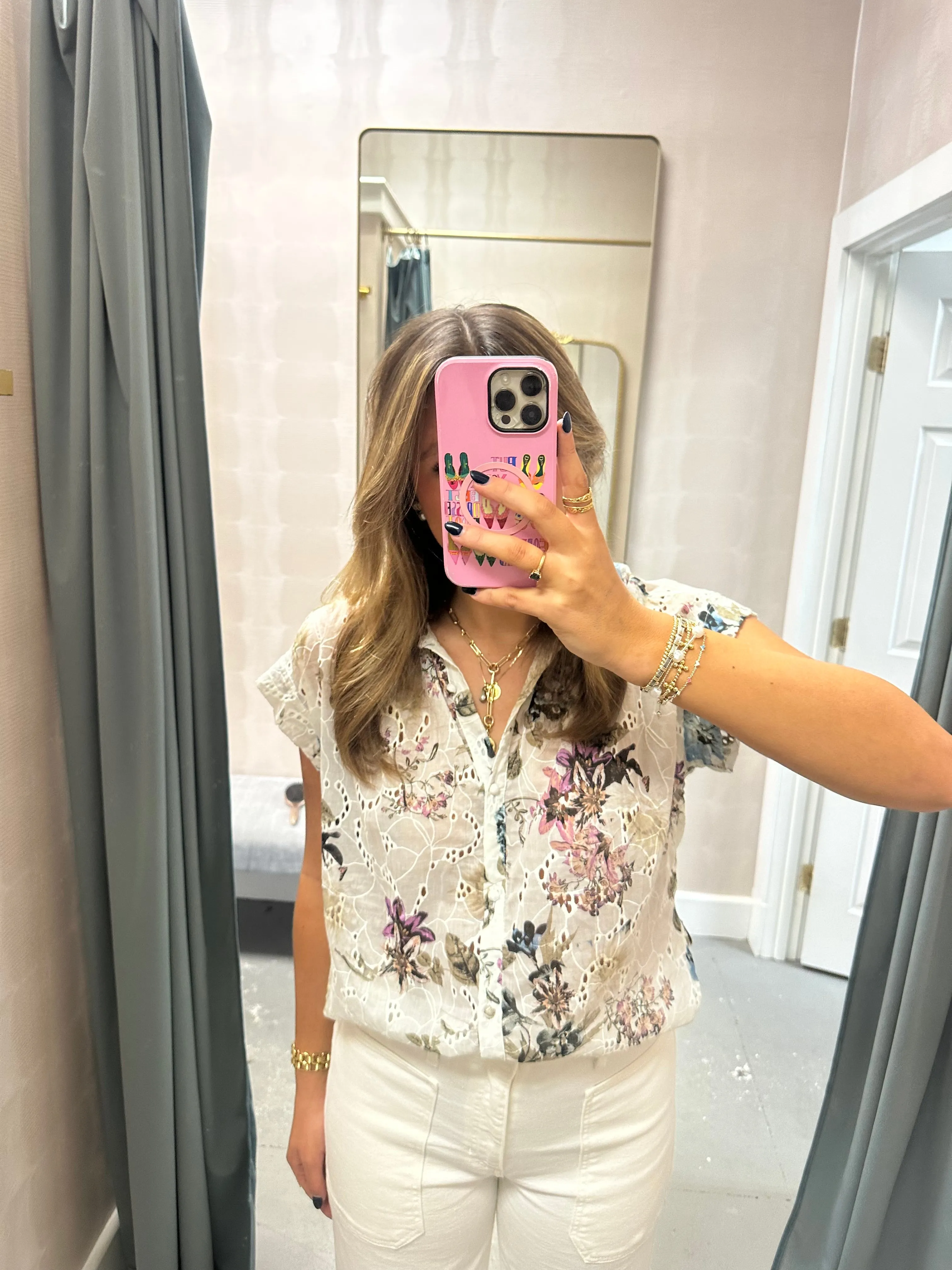Jenelle Floral Top