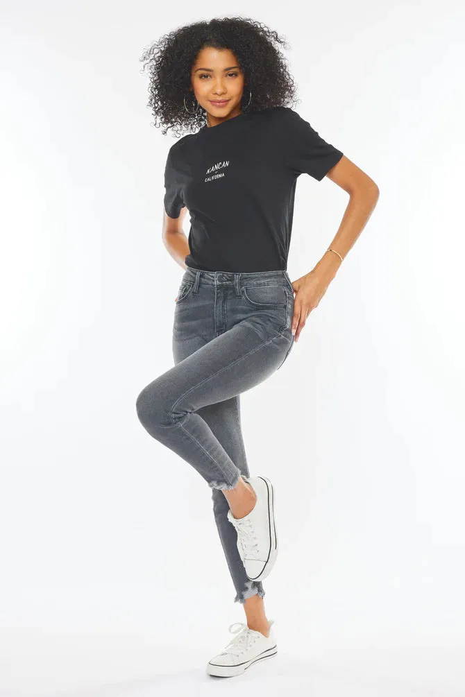Kancan - Esther High Rise Ankle Skinny Jeans - KC7274LG