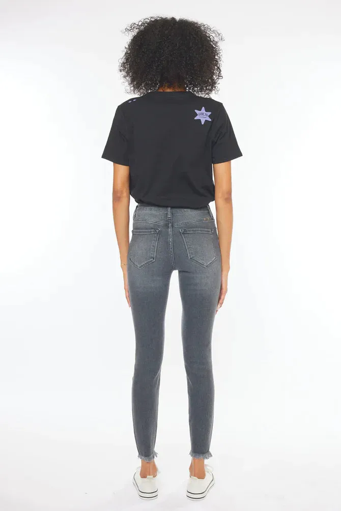 Kancan - Esther High Rise Ankle Skinny Jeans - KC7274LG