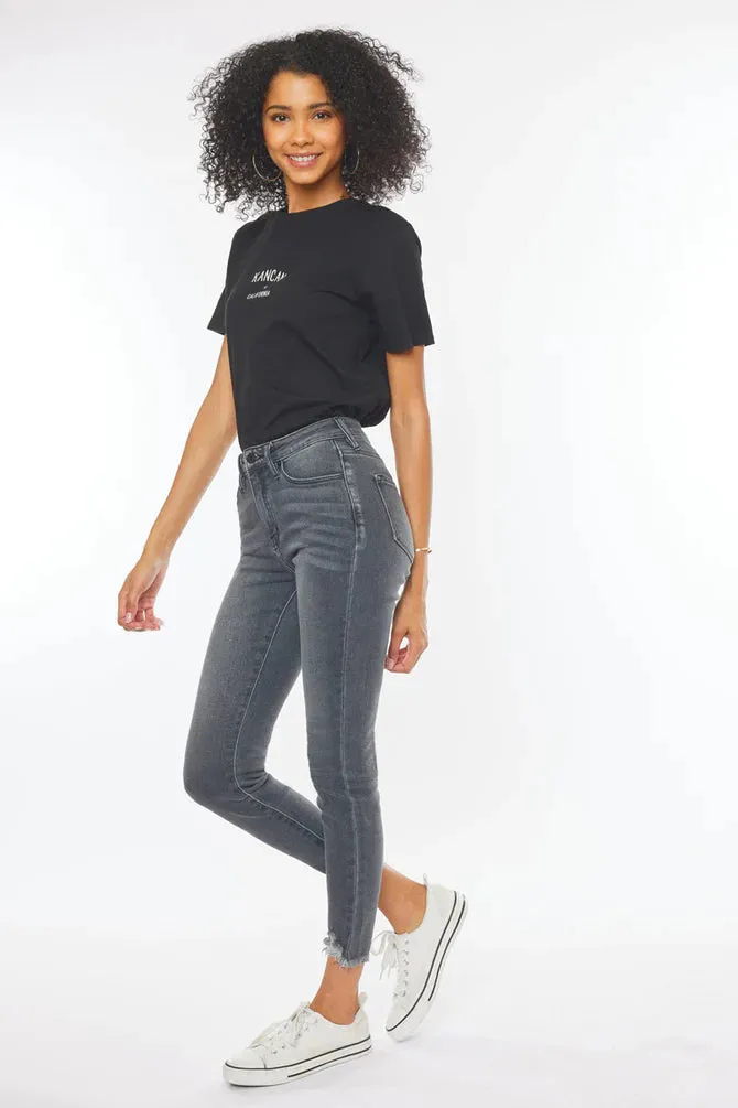 Kancan - Esther High Rise Ankle Skinny Jeans - KC7274LG