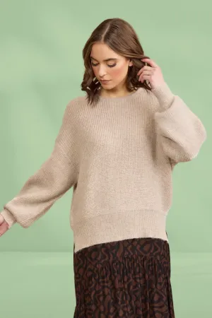 Knewe Note Sweater Oatmeal