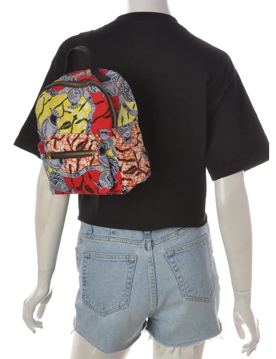Label Kim Printed Cropped Tee