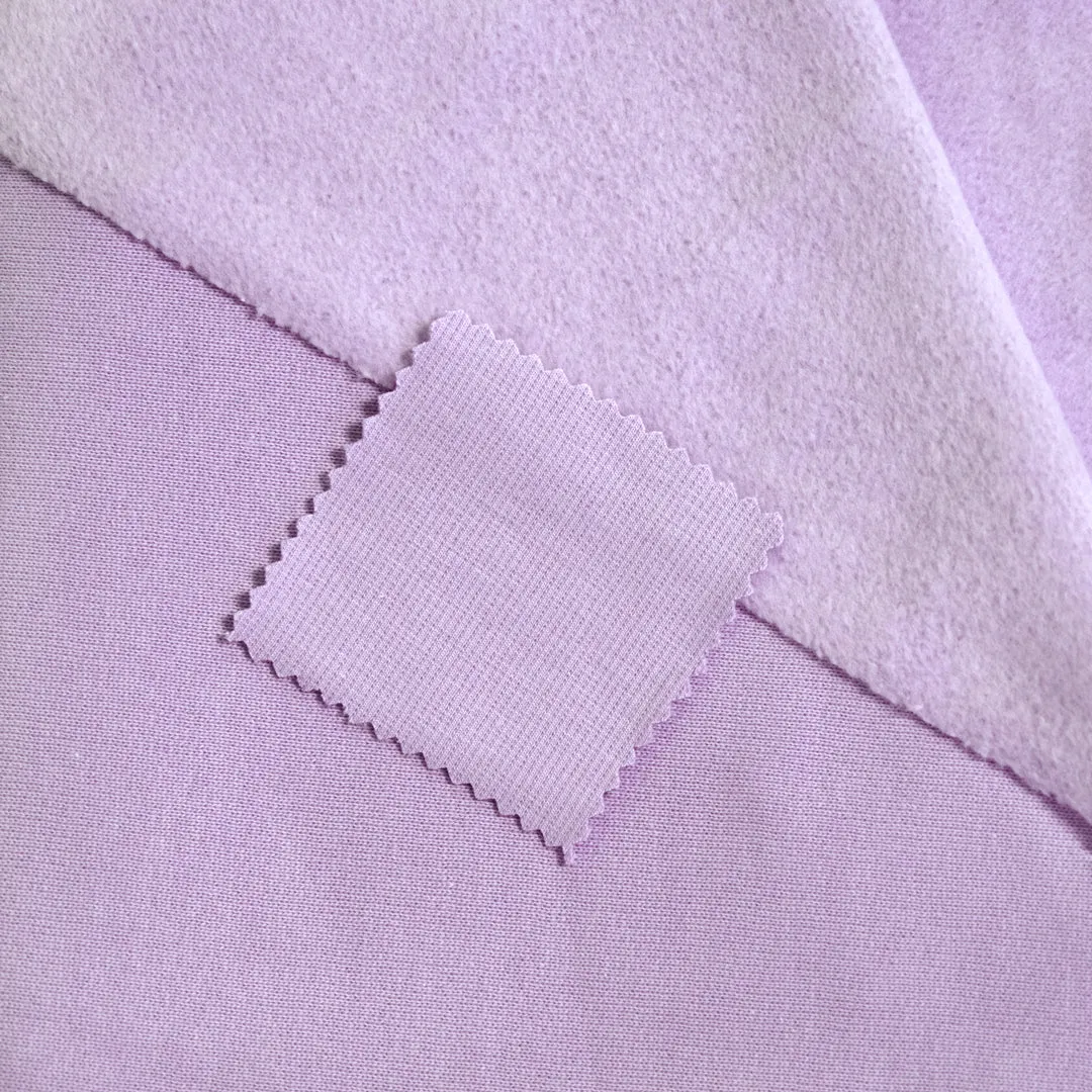 Laidback Organic Cotton Sweatshirt Fleece - Lilac