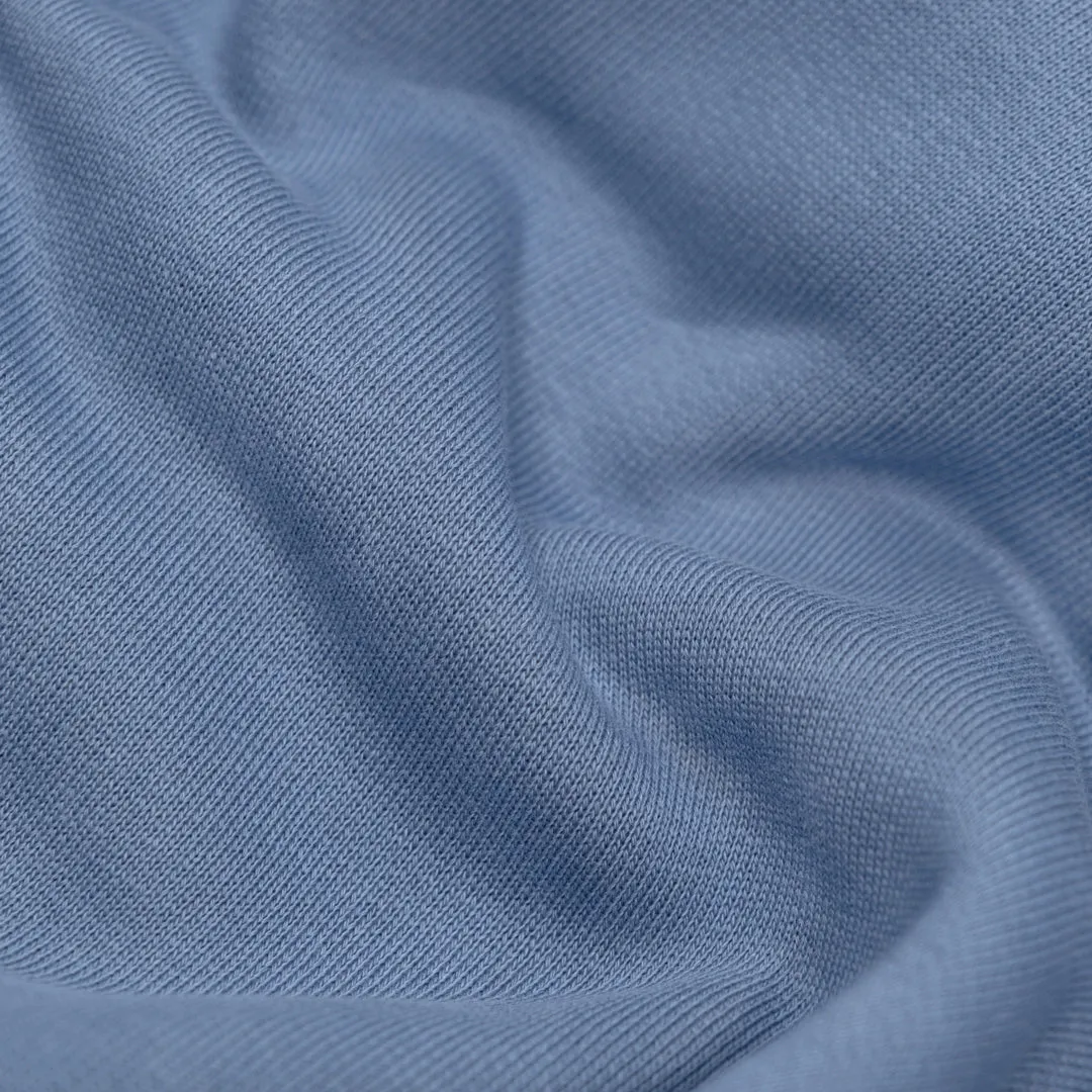 Laidback Organic Cotton Sweatshirt Fleece - Powder Blue