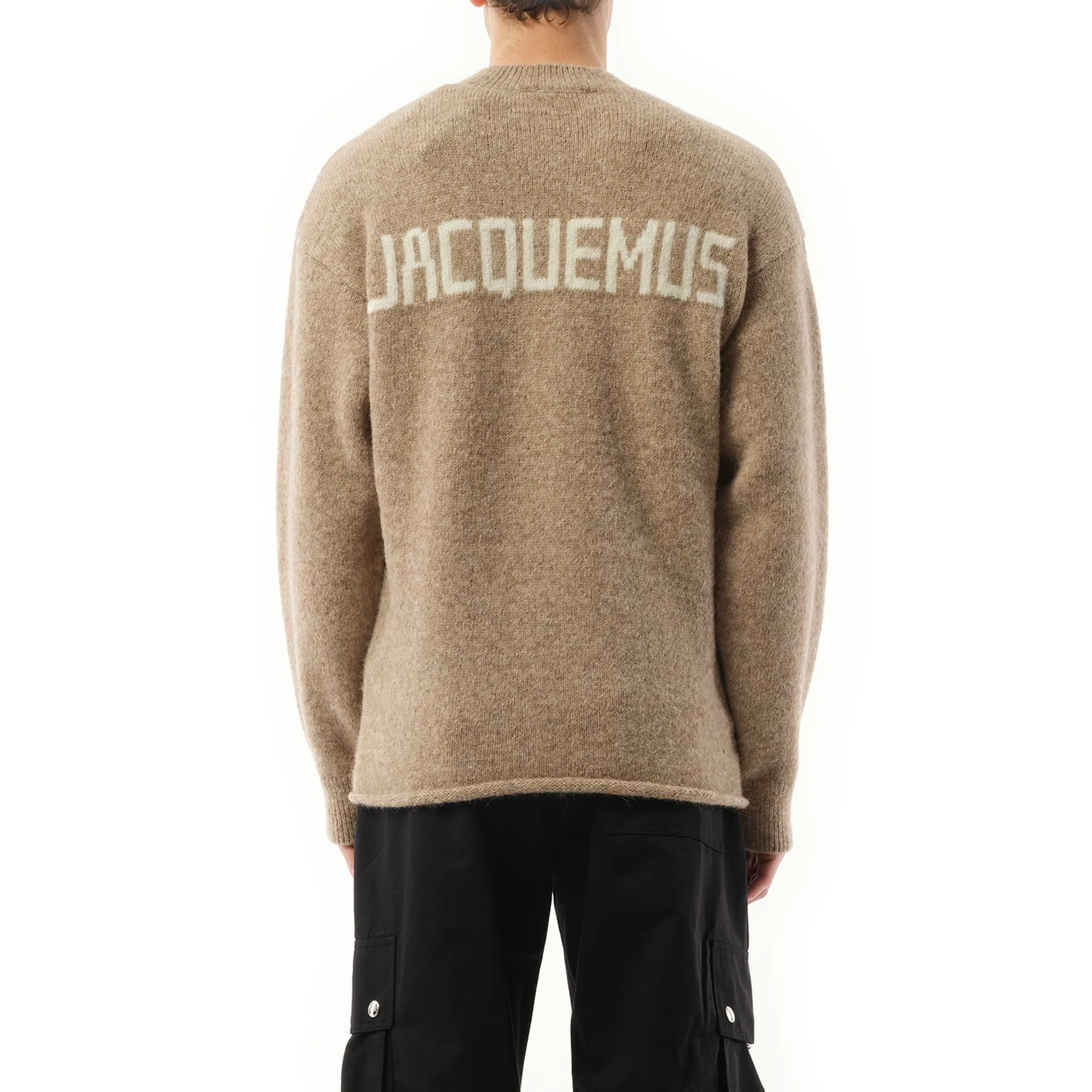 Le Pull Jacquemus in Beige 2
