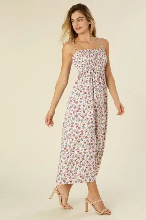 LILOU Smocked Cami Maxi Dress