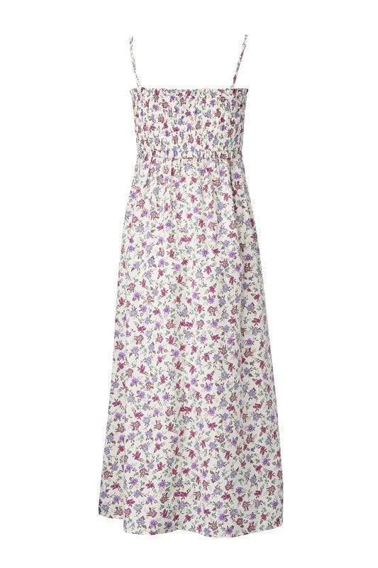 LILOU Smocked Cami Maxi Dress